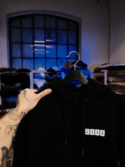 9000 Box Logo | premium hoodie