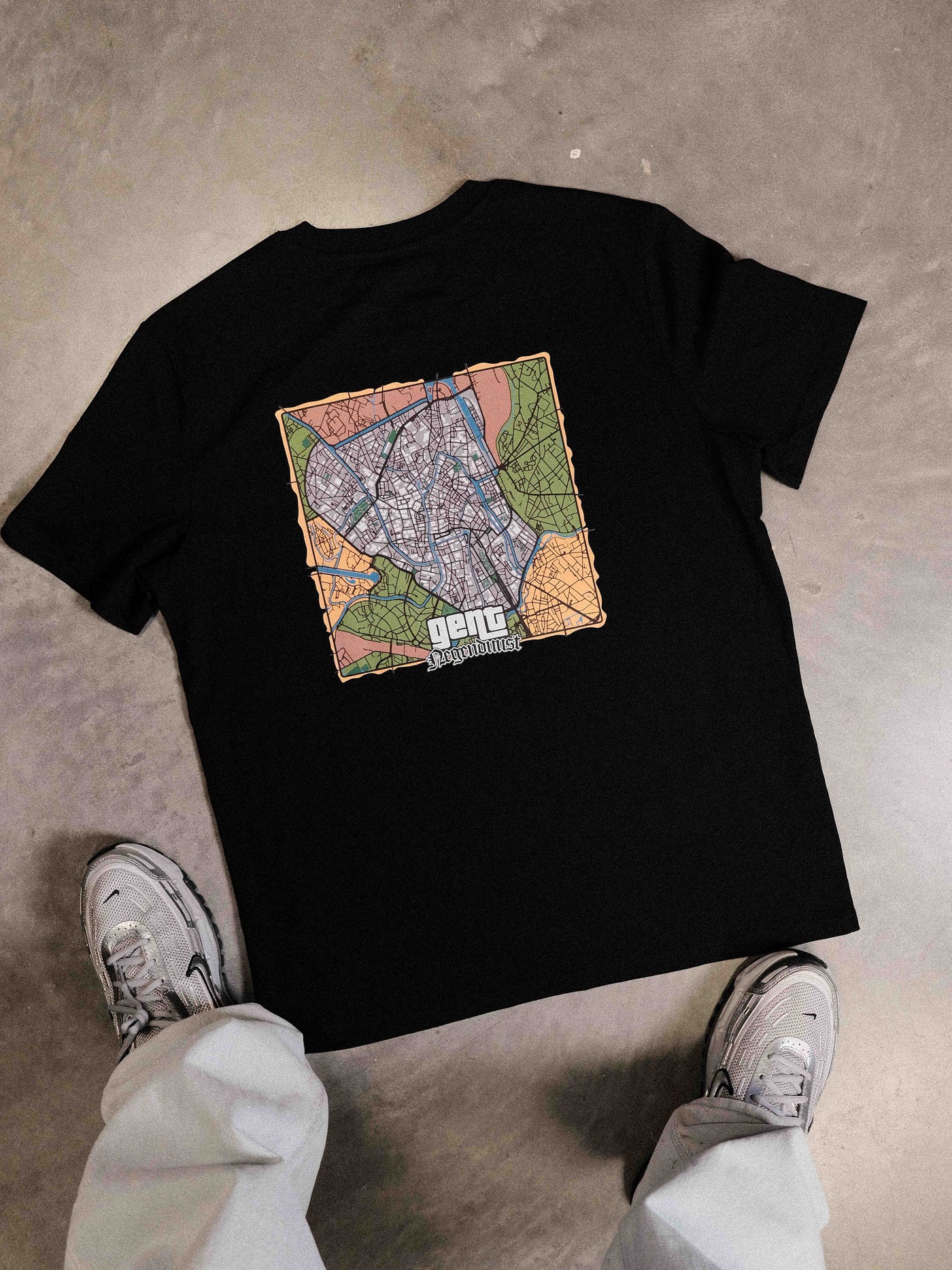 Gent City Map | premium t-shirt