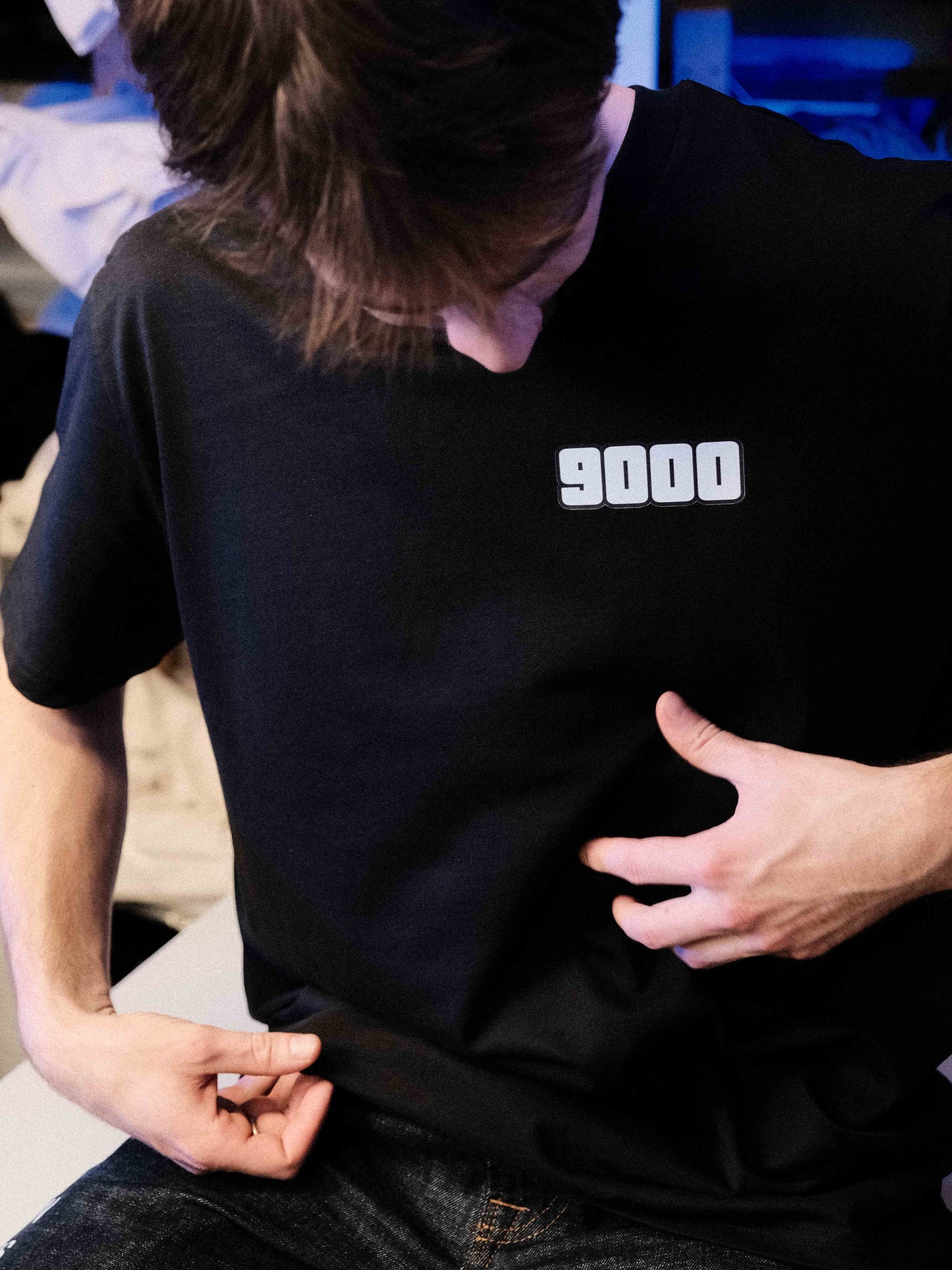9000 Box Logo | premium t-shirt