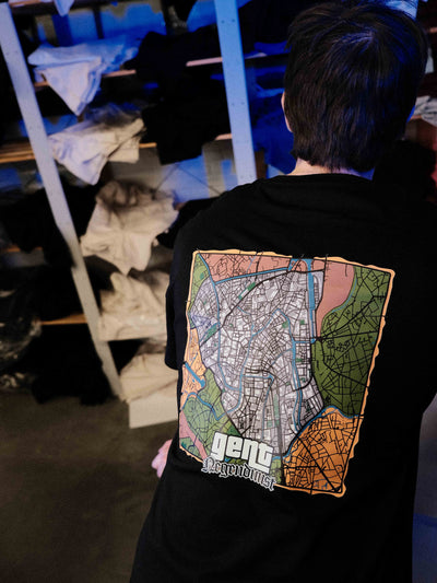 Gent City Map | premium t-shirt