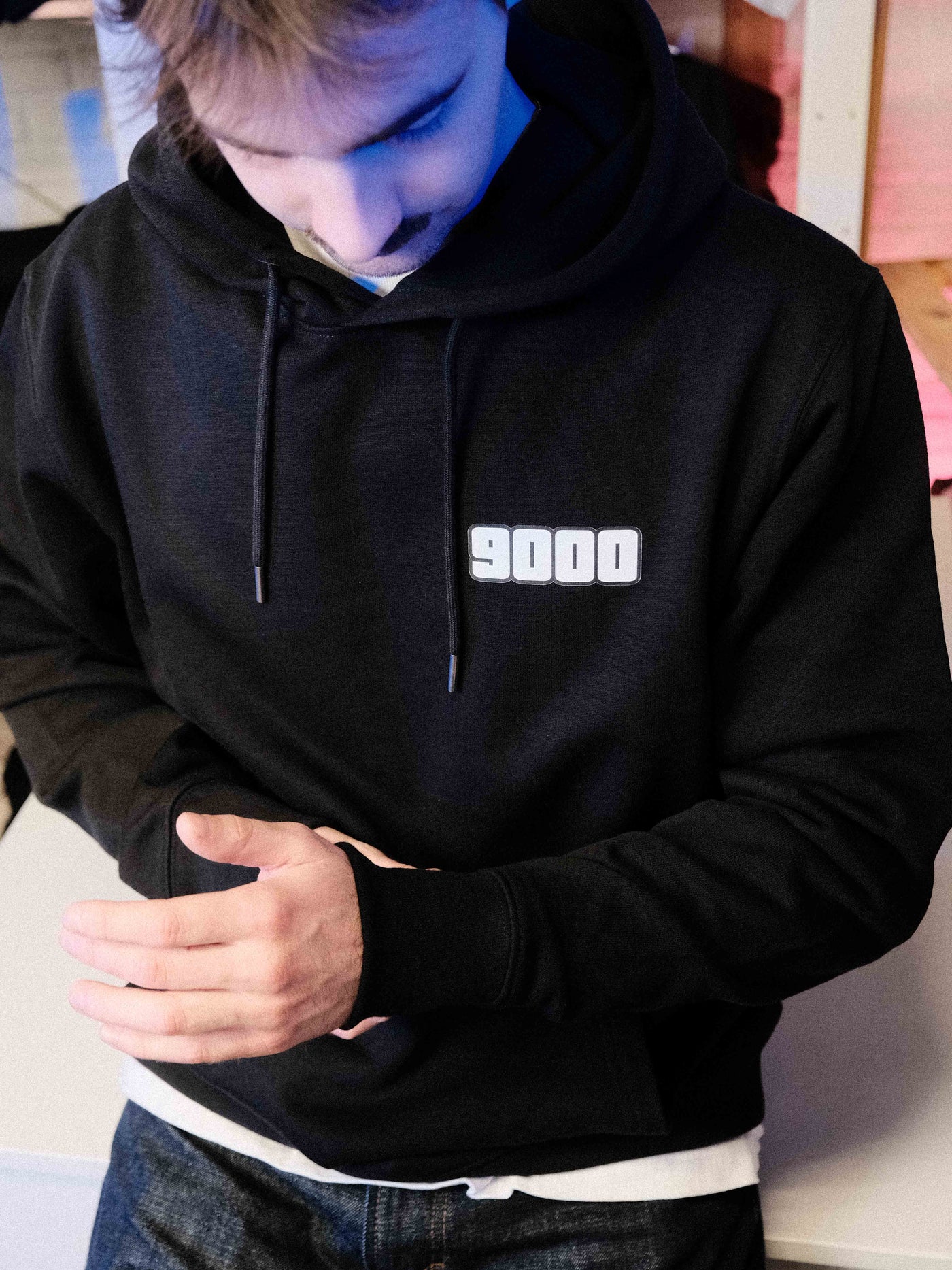 9000 Box Logo | premium hoodie