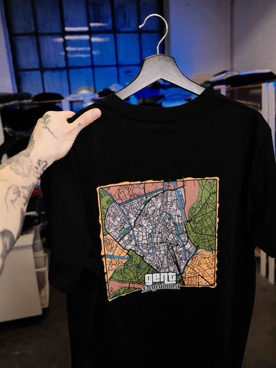Gent City Map | premium t-shirt