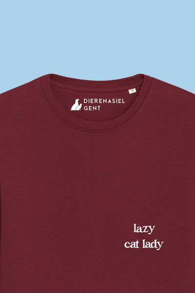 Lazy cat lady sweater