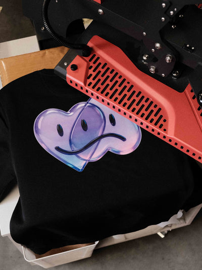 Onbespreekbaar gummy logo sweater