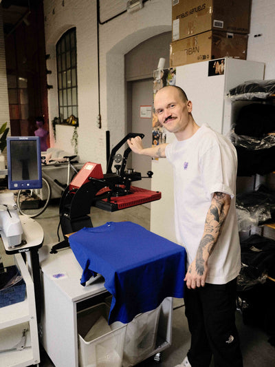 Onbespreekbaar gummy logo t-shirt