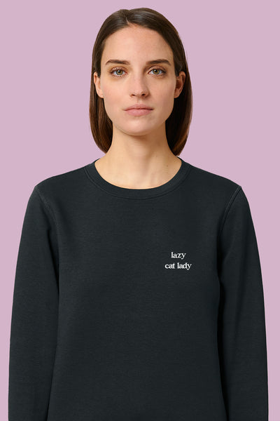 Lazy cat lady sweater