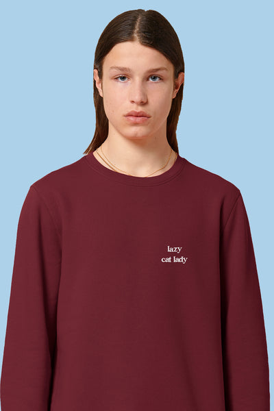 Lazy cat lady sweater