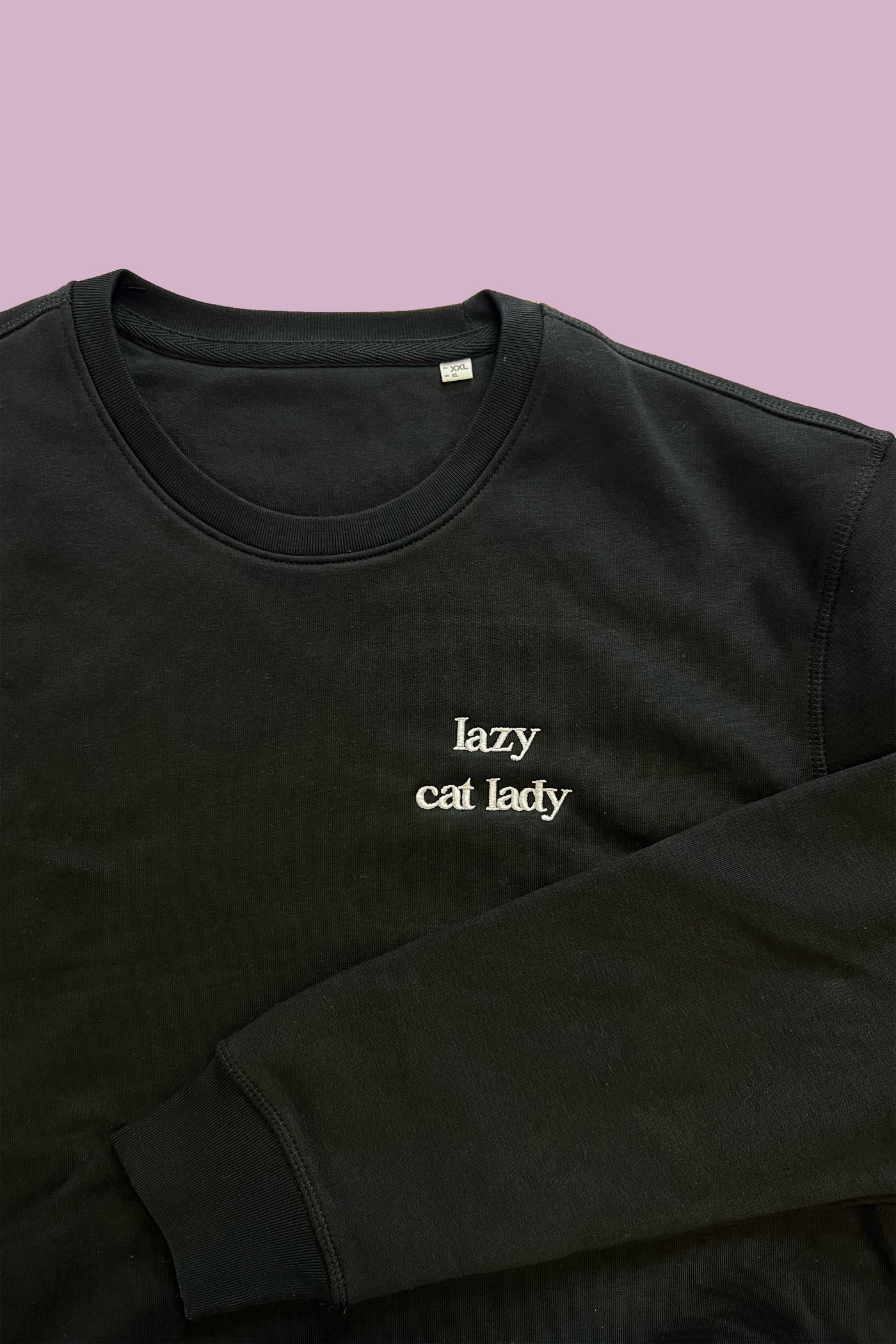 Lazy cat lady sweater